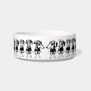 'Strike A Pose' Flippy Ear Dex Medium Pet Bowl Voerbakje
