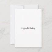 Strike a Pose Kaart (Achterkant)