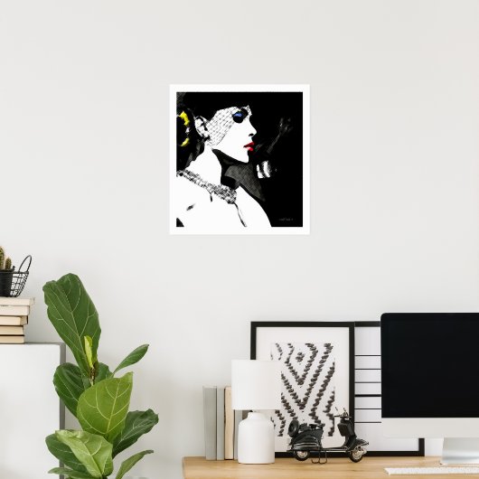 Strike a Pose Poster (Thuiskantoor)