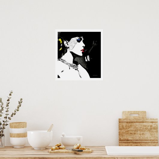 Strike a Pose Poster (Keuken)