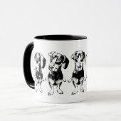 'Strike A Pose' - Vlippy Ear Dex Combo Mok 325 ml (Voorkant links)