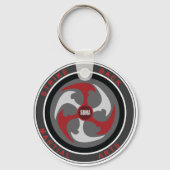 Strike Back Martial Arts Button Sleutelhanger (Voorkant)