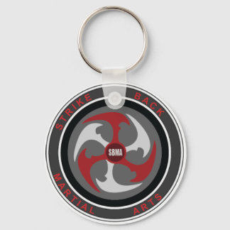 Strike Back Martial Arts Button Sleutelhanger