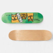 Strike "Cats" deck Persoonlijk Skateboard (Horizontaal)