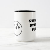 Strike Fuel Gepersonaliseerde Bowling Tweekleurige Koffiemok (Center)