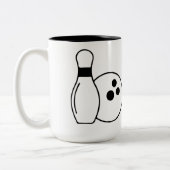 Strike Fuel Gepersonaliseerde Bowling Tweekleurige Koffiemok (Links)