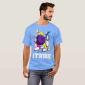 Strike Funny Graphic Bowling Strikes League T-shirt (Voorkant volledig)