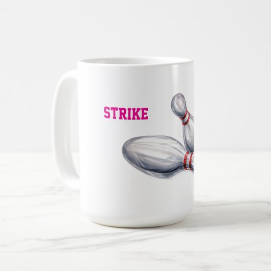 strike koffiemok (Voorkant links)