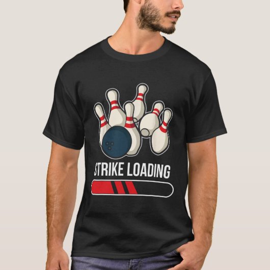 Strike Loading Bowling T-shirt (Voorkant)