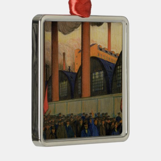 Strike Metalen Ornament (Rechts)