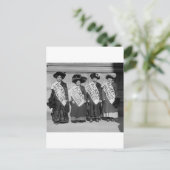 Strike of the Dames Tailors, 1910 Briefkaart (Staand voorkant)