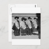 Strike of the Dames Tailors, 1910 Briefkaart (Voorkant / Achterkant)