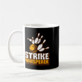 Strike Whisperer Bowling Funny Bowler League Team Koffiemok (Links)