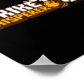 Strike Whisperer Bowling Funny Bowler League Team Poster (Hoek)