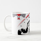 Strike with Style The Ultimate karting Mug Koffiemok (Links)