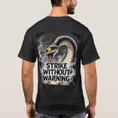 Strike Without Warning Slangen Shirt (Achterkant)
