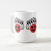 Strike Your Morning Fun Bowling Lover Koffiemok (Voorkant links)