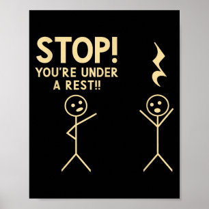 Strikeachorlothing Co. Stop Je bent gearresteerd F Poster