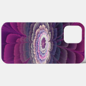 Strikende bloem kleurrijke abstracte fractale kuns Case-Mate iPhone case (Achterkant (horizontaal))