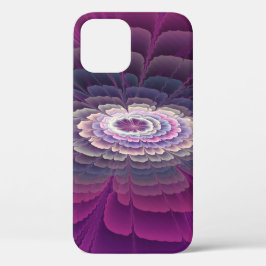 Strikende bloem Kleurrijke abstracte fractale kuns Case-Mate iPhone Case