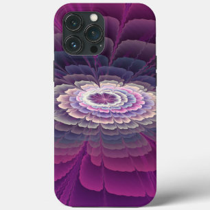 Strikende bloem kleurrijke abstracte fractale kuns Case-Mate iPhone case