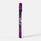Strikende bloem kleurrijke abstracte fractale kuns iPhone 15 case (Rechterkant)