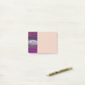 Strikende bloem kleurrijke abstracte fractale kuns post-it® notes (Op bureau)
