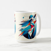 Strikende visuele kunst #15 koffiemok (Voorkant rechts)