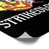 Strikeoloog Bowling Team Bowler Poster (Hoek)