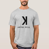 Strikeout Out Tshirt (Voorkant)