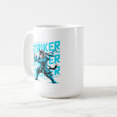 Striker Anime Gift for Players & Coaches Koffiemok (Voorkant links)
