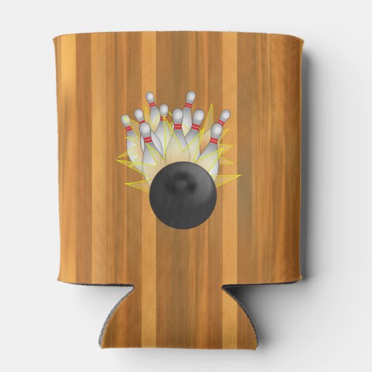 STRIKER! Bowling Ball en Pins Blikjeskoeler (Achterkant)