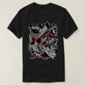 Striker Demon Design Helluva Boss T-shirt (Design voorkant)