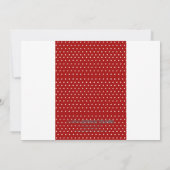 Strikes en Staches-uitnodiging Kaart (Achterkant)