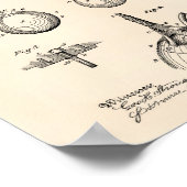 Striking Bag 1891 Patent Art - Old Peper Poster (Hoek)