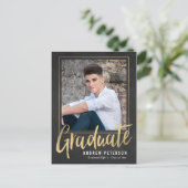 Striking Confidence Afstuderen Briefkaart (Staand voorkant)