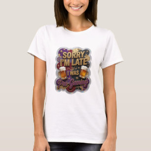 Striking Gold I WAS PRE GAMING T-shirt