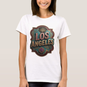 Striking Gold LOS ANGELES Grafische T-shirt