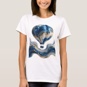 Striking Goud ABSTRACTE KUNST Statement Design T-shirt