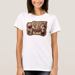 Striking Goud GEE AAN DE UITGIEK Wearable Art T-shirt