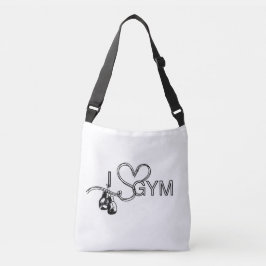 Striking Heart Gym Schoudertas Crossbody Tas