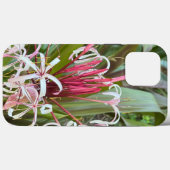 Striking iPhone Case with Spider Lily (Achterkant (horizontaal))