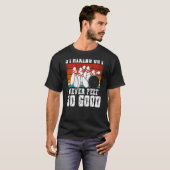 Striking Out Never Felt So Good Backprint Bowling T-shirt (Voorkant volledig)