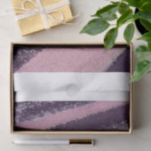 Striking pink & purple splash with glamour & punch tissuepapier (Geschenk)