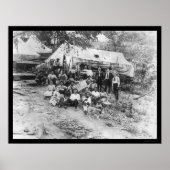 Striking West Virginia Miners 1922 Poster (Voorkant)