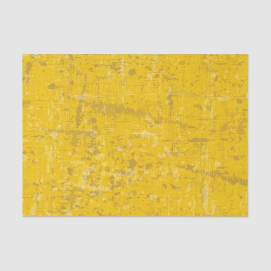 Striking Yellow Abstract Painter Art Lover Tissuepapier (Voorkant)