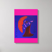 Strikingly Beautiful Creature  Canvas Afdruk (Voorkant)