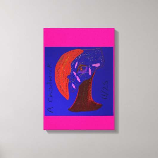 Strikingly Beautiful Creature Canvas Afdruk (Voorkant)