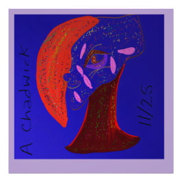 Strikingly Beautiful Creature  Foto Afdruk