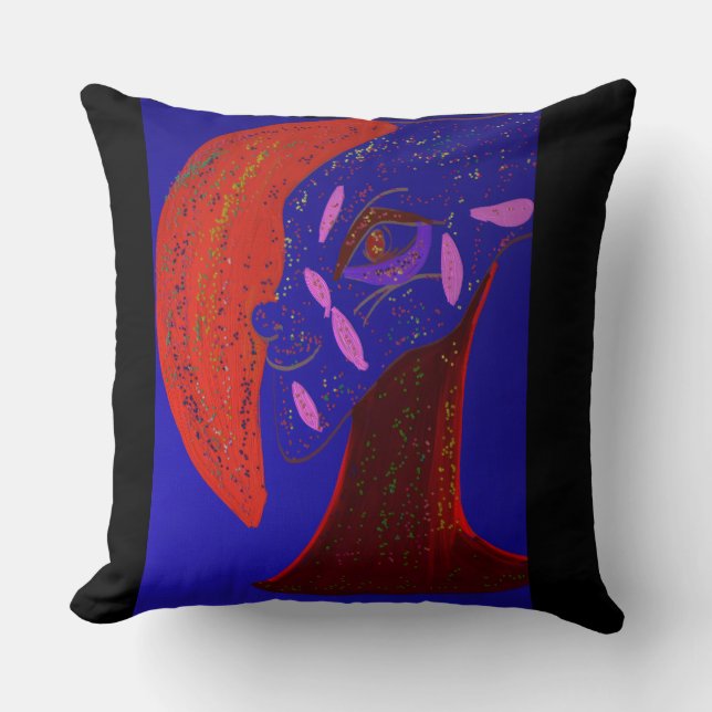 Strikingly Beautiful Creature Worpillow Kussen (Voorkant)